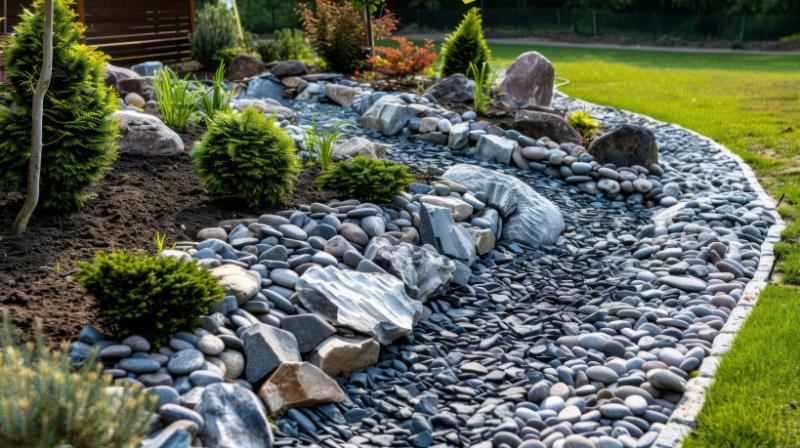 Dry Riverbed Installation